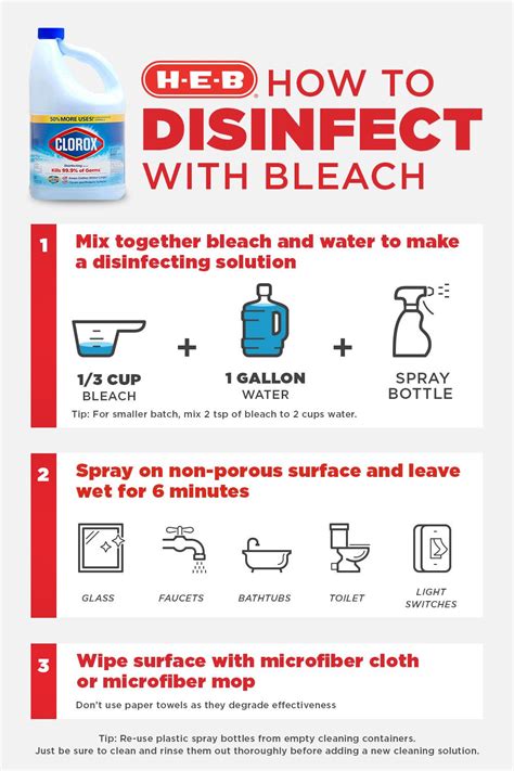 How To Disinfect With Bleach Cleaning With Bleach Useful Life Hacks