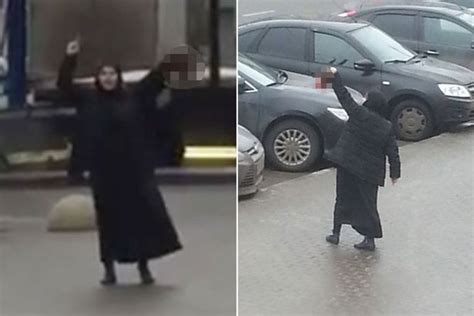 Moscow Child Beheading Horror As Woman In Hijab Brandishes Dead Tots