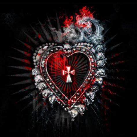 Gothic Heart Photo Gothic Heart Vampire Heart With Skulls This Photo