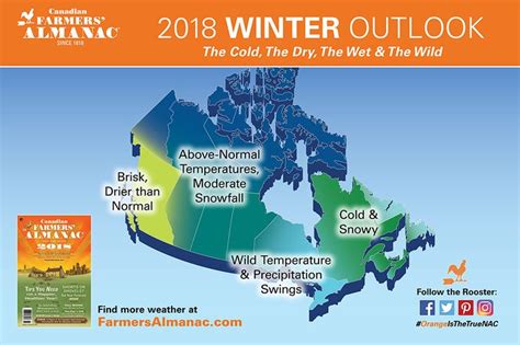 2018 Canadian Winter Weather Forecast Winter Weather Forecast