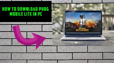How To Download Pubg Mobile Lite For Pclaptop Youtube