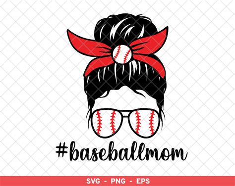 Keychain mega bundle svg, dad svg bundle. Baseball Mom svg Messy Bun Baseball png MomLife svg ...