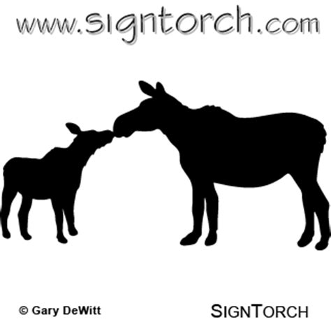 Download Moose Family 018 _ : SignTorch, Turning images into vector ...