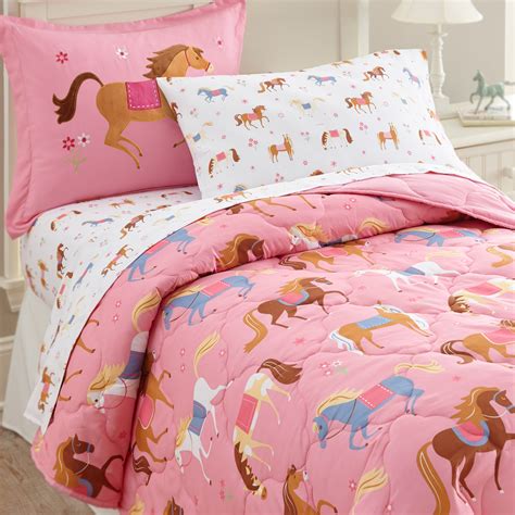 Our carefully selected palette of sophisticated sheet sets and separates, in generously fitted or flat, will complement any modern décor or existing bedlinen interiors for years to come. Wildkin Horses Microfiber Kids Sheet Set - Walmart.com ...