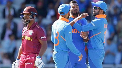 Icc World Cup 2019 West Indies Vs India As It Happened Cricket News