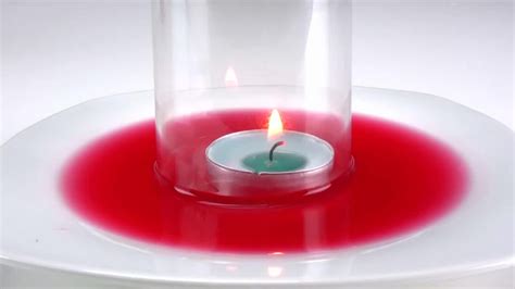 Repeat this experiment with a cold candle that has not been recently burning. Burning Candle & Rising Water | Amazing Physics Tricks ...