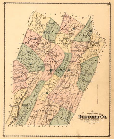 Bedford County Ancestor Tracks