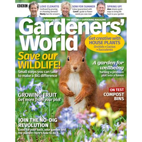Bbc Gardeners World Uk Magazine Subscriber Services