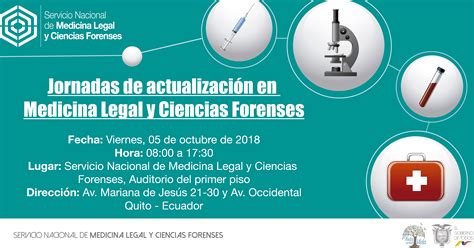 Jornadas De Actualización En Medicina Legal Y Ciencias Forenses Snmlcf