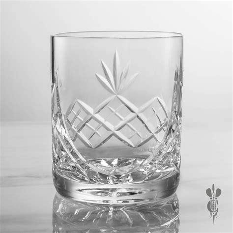 Blenheim Crystal Personalised Engraved Whisky Glass