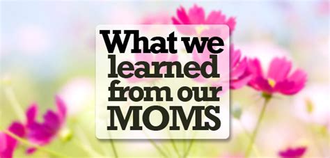 What We Learned From Our Moms Audio