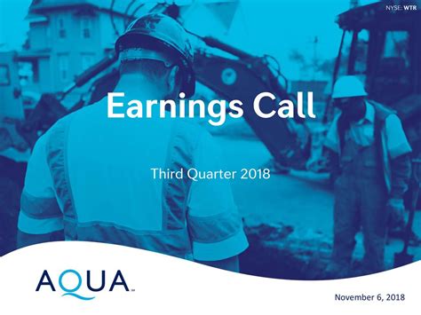 Aqua America Inc 2018 Q3 Results Earnings Call Slides Nysewtrg