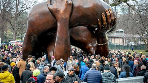 Martin Luther King Jr Memorial ‘the Embrace’ Unveiled In Boston Common Boston Business Journal