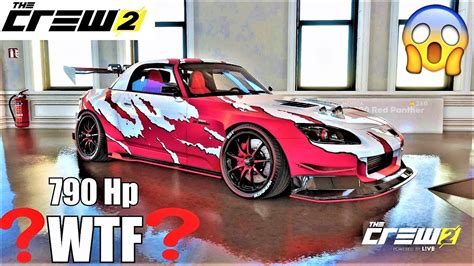 The Crew 2 Honda S2000 Red Panther Insane Youtube