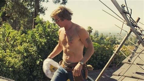 Brad Pitt Took Shirtless Scenes Seriously For Once Upon A Time In