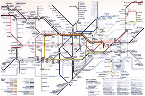 London Underground Journey Planner Map