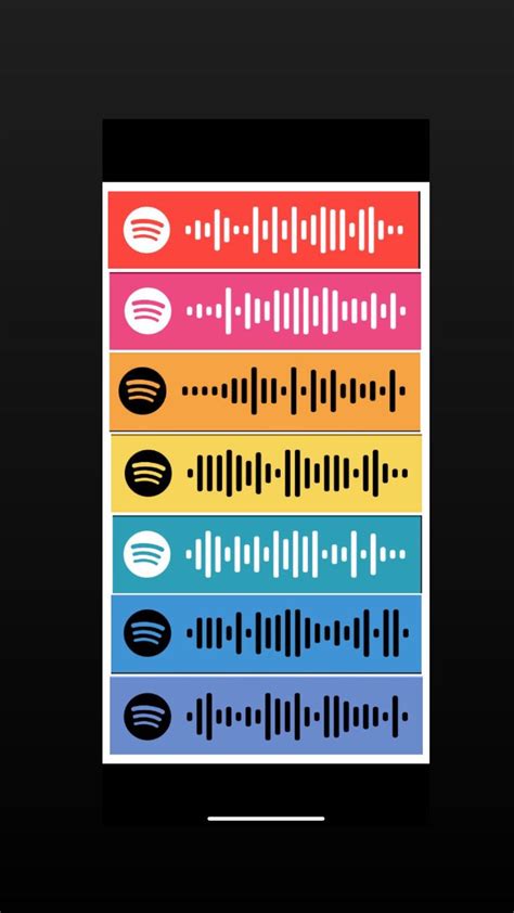 Spotify music codes - bapaaa gambar png