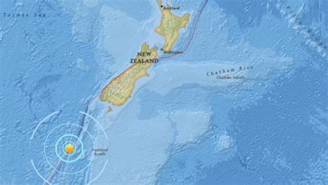 61 Magnitude Earthquake Hits South Of New Zealand Usgs