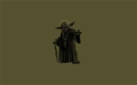 Star Wars Minimalistic Jedi Greed Yoda Soup Cane