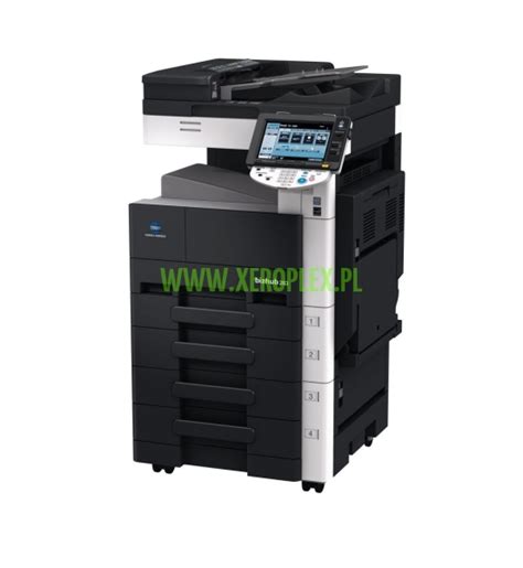 Download everything from print drivers, mobile app and user manuals. Konica Minolta Bizhub 283 - Kserokopiarka czarno-biała A3 ...