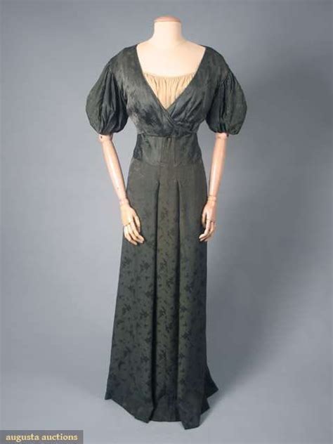 Late 1930s Elizabeth Hawes Silk Evening Gown With Spencer Jacket