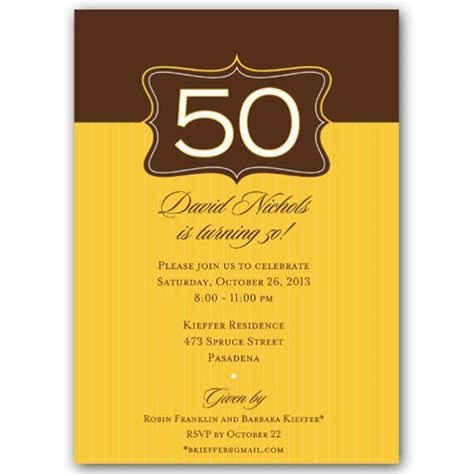 Maybe you would like to learn more about one of these? 50th Birthday Invitation Wording Samples