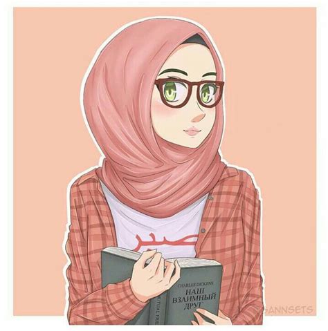 Contoh Karakter Kartun Hijab Yang Unik Dan Menarik Elinotes Review