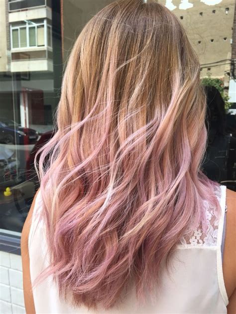 Long Hair Womens Styles Pastel Pink Pink Hair Tips