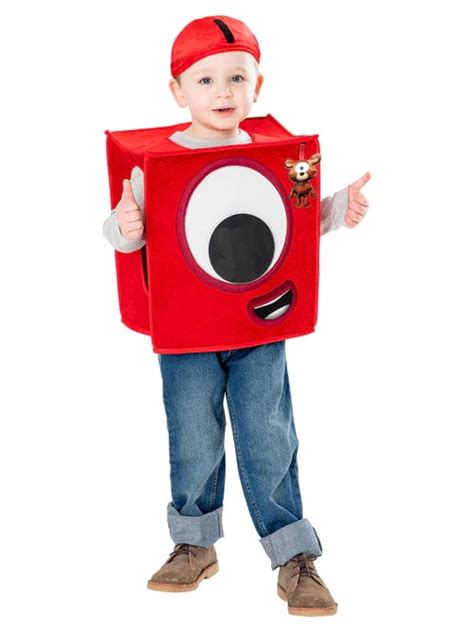 Numberblocks Kids Costume Number 1