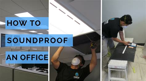 Soundproofing An Office Ceiling Youtube