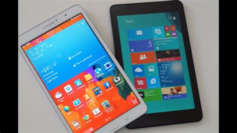 This ensures that you get value for your money and a productive device. BEST 8 inch Tablet 2014! Android vs Windows - YouTube