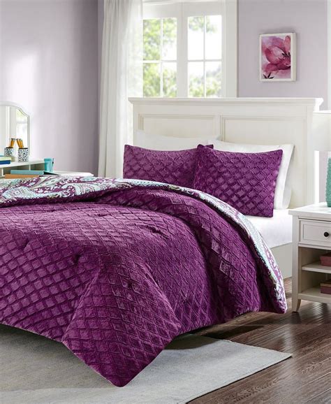 Intelligent Design Melissa Reversible 2 Pc Twin Comforter Set And Reviews Comforter Sets Bed