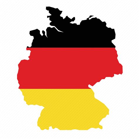 Flag Germany Map World Icon Download On Iconfinder