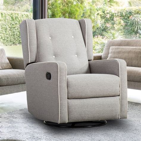 The ability to rock or recline allows you to relax in whichever way you feel more inclined. Red Barrel Studio Swivel Rocker Recliner Chair - Manual ...