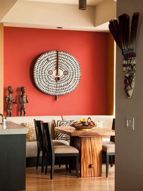 Red Accent Wall Is Bringing In The Focus On The Wall Decor Laya Decor
