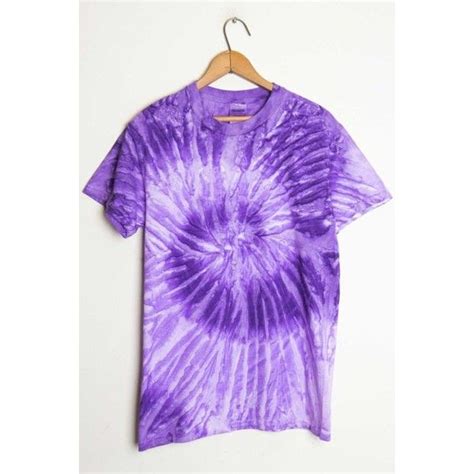 Purple Spiral Tie Dye Shirt 13 Liked On Polyvore Featuring Tops Tie