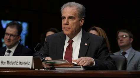 Live Coverage Doj Inspector General Testifies On Capitol Hill The Hill