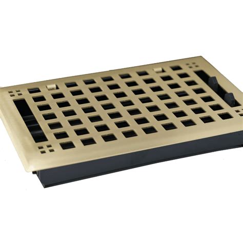Madelyn Carter Artisan Brushed Brass Floor And Wall Wall And Floor Vent
