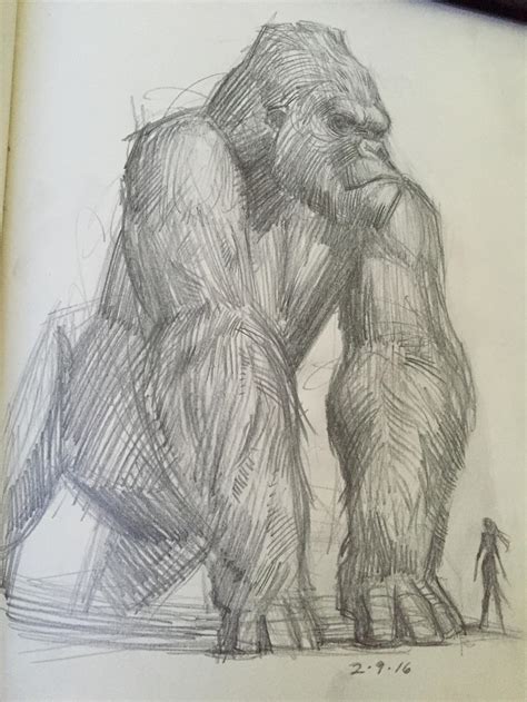 King Kong By Alexruizart On Deviantart