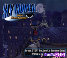 Sly Cooper And The Thievius Raccoonus Sony Playstation Rom RetroZuki
