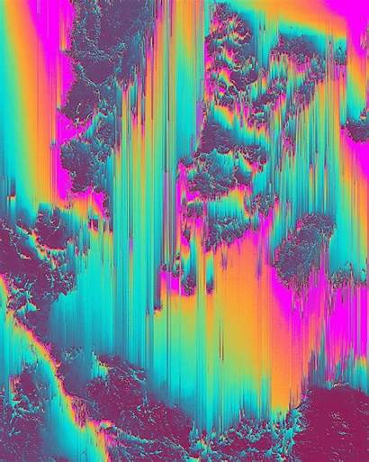 Trippy Glitch Neon Abstract Backgrounds Alycia Rainaud