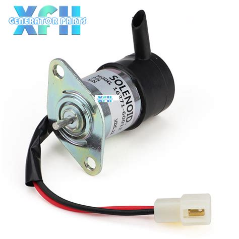 16271 60012 Shutoff Solenoid Valve For Kubota R310 Bx23d Bx2200d Zd28