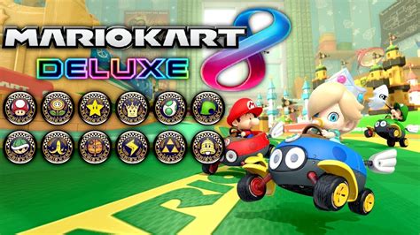 Mario Kart 8 Deluxe 200cc Grand Prix All Cups 2 Player Youtube