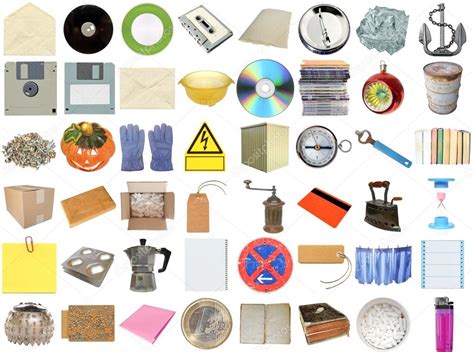 Many Objects Isolated — Stock Photo © Claudiodivizia 20935739