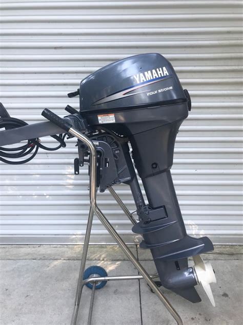 Yamaha 99 High Thrust Long Shaft Outboard Boat Motor For Sale In