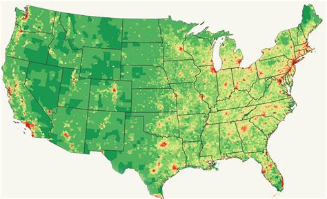 Population Map Of Us