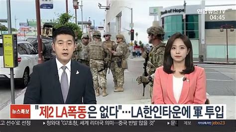 제2 La폭동은 없다la한인타운에 軍 투입 동영상 Dailymotion