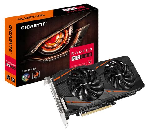 Specification Sheet Buy Online Gv Rx580gaming 8gd Gigabyte Ati