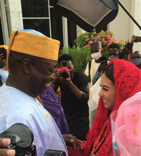 Photos From The Nikkai Of Billionaire Daughter Adama Indimi And Kogi Prince Malik Ado Ibrahim