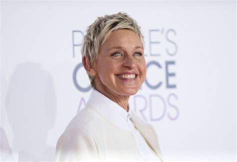 Ellen Degeneres Named Peoples Choice Favorite Humanitarian